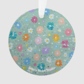 Pastel Posie Ornaments Ornament (Vorderseite)