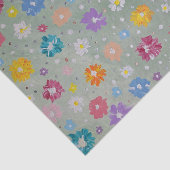 Pastel Posie Tissue Paper Seidenpapier (Ausschnitt)