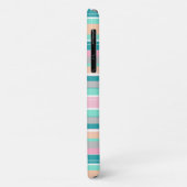 Pastel Positive Vibes Stripes iPhone 11 Fall Case-Mate iPhone Hülle (Hinten/Links)