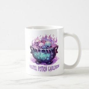 Pastel Potion Cauldron Kaffeetasse