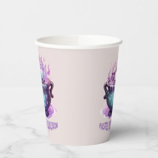 Pastel Potion Cauldron Pappbecher (Links)