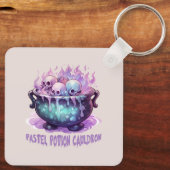 Pastel Potion Cauldron Schlüsselanhänger (Rückseite)