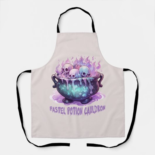 Pastel Potion Cauldron Schürze (Vorderseite)