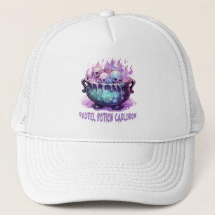 Pastel Potion Cauldron Truckerkappe