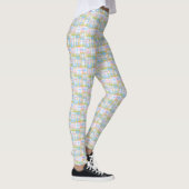 Pastel Preppy Madras Patchwork Style Kariert Tarta Leggings (Rechts)