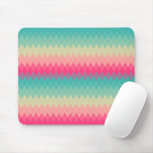 Pastel Prism Parade Mousepad (Mit Mouse)
