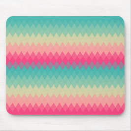 Pastel Prism Parade Mousepad