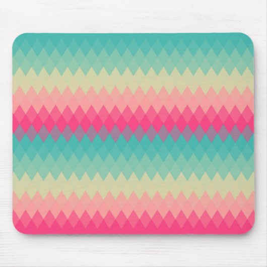 Pastel Prism Parade Mousepad (Vorne)