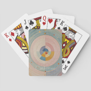 Pastel Prism: Rainbow Color Wheels Spielkarten