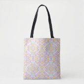 Pastel Psychedelic Pattern | Groovy Liquid Marble Tasche (Vorderseite)