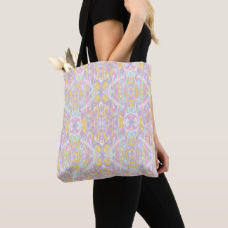 Pastel Psychedelic Pattern | Groovy Liquid Marble Tasche