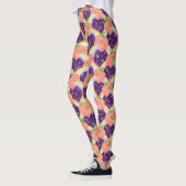 Pastel Puking Pumpkins Mitternacht Leggings (Links)