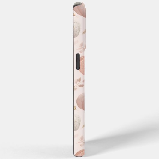 Pastel Pumpkin Monogram - Personalisiert Initial Case-Mate iPhone Hülle (Rückseite / Rechts)