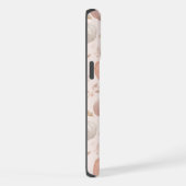 Pastel Pumpkin Monogram - Personalisiert Initial iPhone Hülle (Rechte Seite)