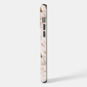 Pastel Pumpkin Monogram - Personalisiert Initial iPhone Hülle (Linke Seite)