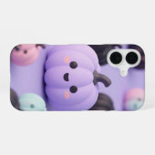 Pastel Pumpkin Patch Cute Halloween Case iPhone 16 Hülle (Rückseite (Horizontal))