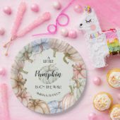Pastel Pumpkins Gender Neutral Baby Dusche Pappteller (Party)