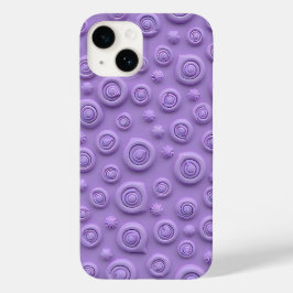 Pastel Purple Spiral iPhone Case for Women