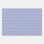 Pastel Purpliana 1b Muster Geschenkpapier Set (Vorderseite 2)