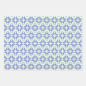 Pastel Purpliana 5 Muster Geschenkpapier Set (Vorderseite)