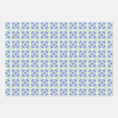 Pastel Purpliana 7 Muster Geschenkpapier Set (Vorderseite 3)
