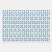 Pastel Purpliana 7 Muster Geschenkpapier Set (Vorderseite 2)