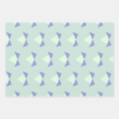 Pastel Purpliana 8 Muster Geschenkpapier Set (Vorderseite)
