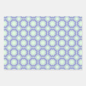 Pastel Purpliana-Muster Geschenkpapier Set (Vorderseite)