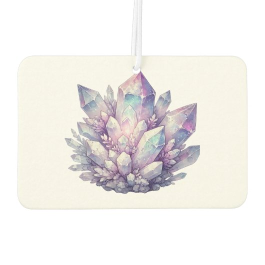 Pastel Quartz-Cluster Autolufterfrischer (Rückseite)