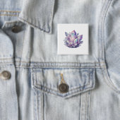 Pastel Quartz-Cluster Button (Beispiel)