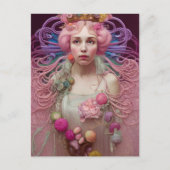 Pastel Queen Postcard Postkarte (Vorderseite)