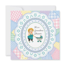 Pastel Quilt Grandma Baby Dusche