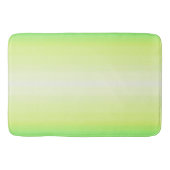 Pastel Rainbow Abstrakt Gradient Ombre Badematte (Vorderseite)