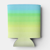 Pastel Rainbow Abstrakt Gradient Ombre Dosenkühler (Rückseite)