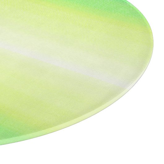 Pastel Rainbow Abstrakt Gradient Ombre Schneidebrett (Ecke)