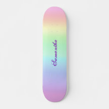 Pastel Rainbow Ästhetischer Lila Name