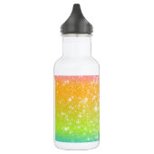 Pastel Rainbow Astral Glitzer Trinkflasche (Links)