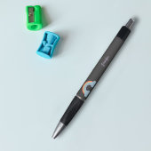 Pastel Rainbow Black Kugelschreiber