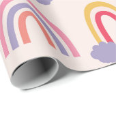 Pastel Rainbow Bliss Geschenkpapier (Rolleneckpunkt)
