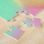 Pastel Rainbow Blobs Jigsaw Puzzle (Seite)