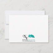 Pastel Rainbow Bridge Wedding Response Card Einladung (Rückseite)