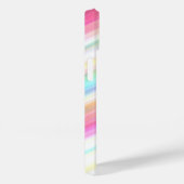 Pastel Rainbow Brush Strokes Personalisiert Case-Mate iPhone Hülle (Rückseite / Rechts)