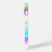 Pastel Rainbow Brush Strokes Personalisiert Case-Mate iPhone Hülle (Rückseite / Links)