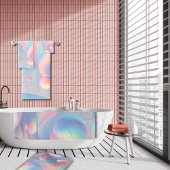 Pastel Rainbow Bubble Medium 20"x30" Badematte