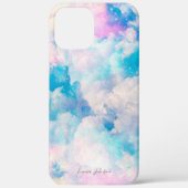 Pastel Rainbow Cloudy Sky Ästhetik Case-Mate iPhone Hülle (Rückseite)
