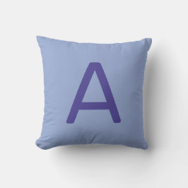 Pastel Rainbow Color Alphabet Initiales Kinderzimm Kissen