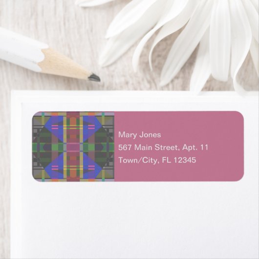 Pastel Rainbow Colorful Geometric (Insitu)