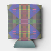 Pastel Rainbow Colorful Geometric Dosenkühler (Rückseite)