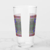 Pastel Rainbow Colorful Geometric Glas (Rechts)
