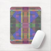 Pastel Rainbow Colorful Geometric Mousepad (Mit Mouse)